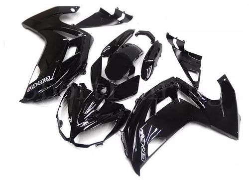 Комплект пластика для мотоцикла Kawasaki ER-6F 12-14 Черный заводской