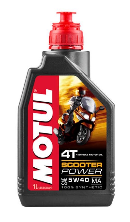 Моторное масло MOTUL Scooter Power 4T MA 5W40