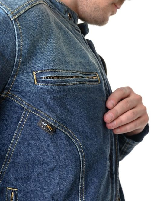 Ghost / Slim fit Cordura Denim стрейч / Синий