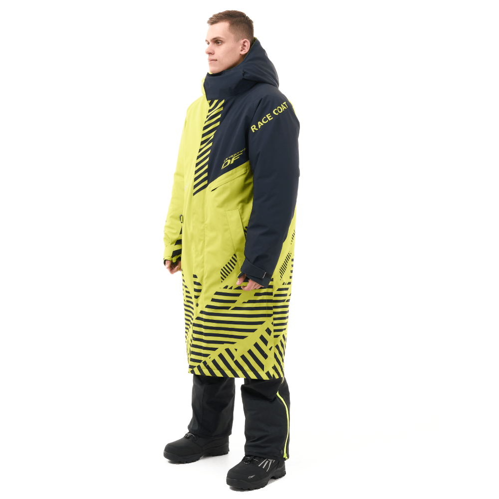 Race Coat / Мужской / Зелено-Черный