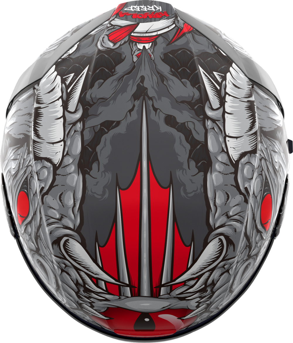 Airform Kryola Kreep MIPS / Серо-красный