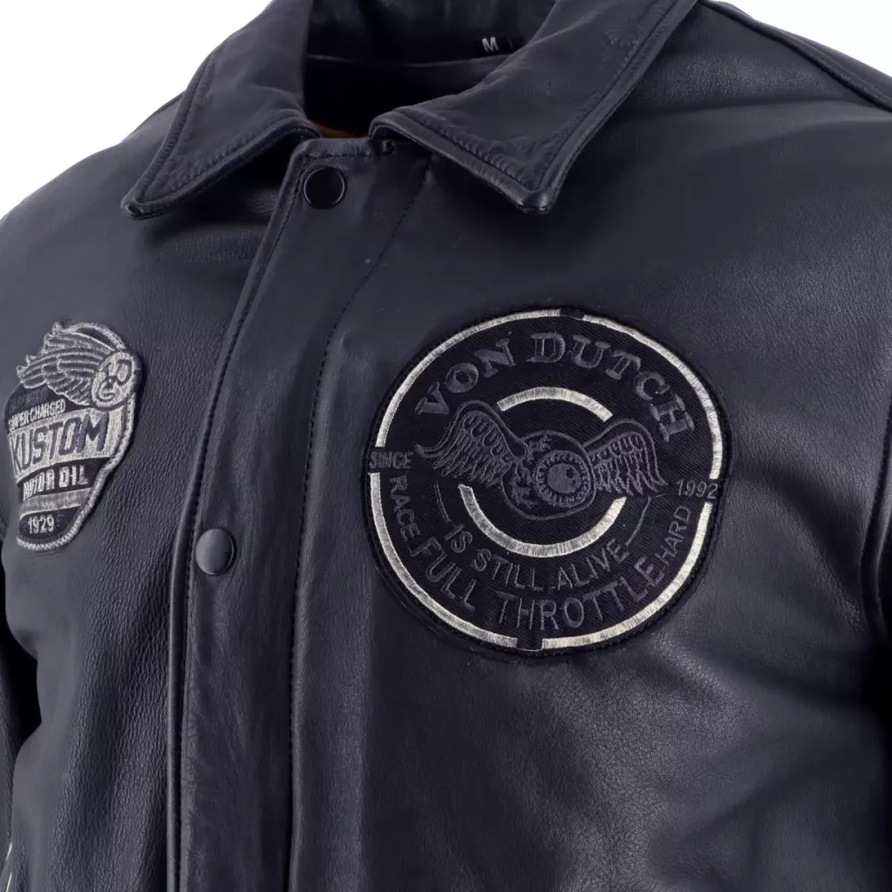Von Dutch - Brooklyn Cuir Wash / Черный