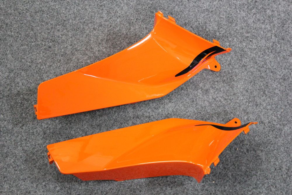 Комплект пластика для мотоцикла Honda CBR 600 RR 05-06 Оранжево-Черный Заводской