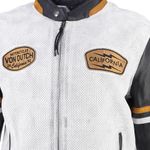 Von Dutch - California Men Air Cuir Jacket / Бело-черный