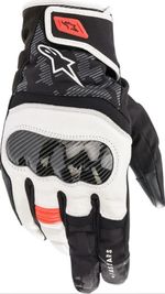 Gloves SMX Z Drystar / Бело-черный