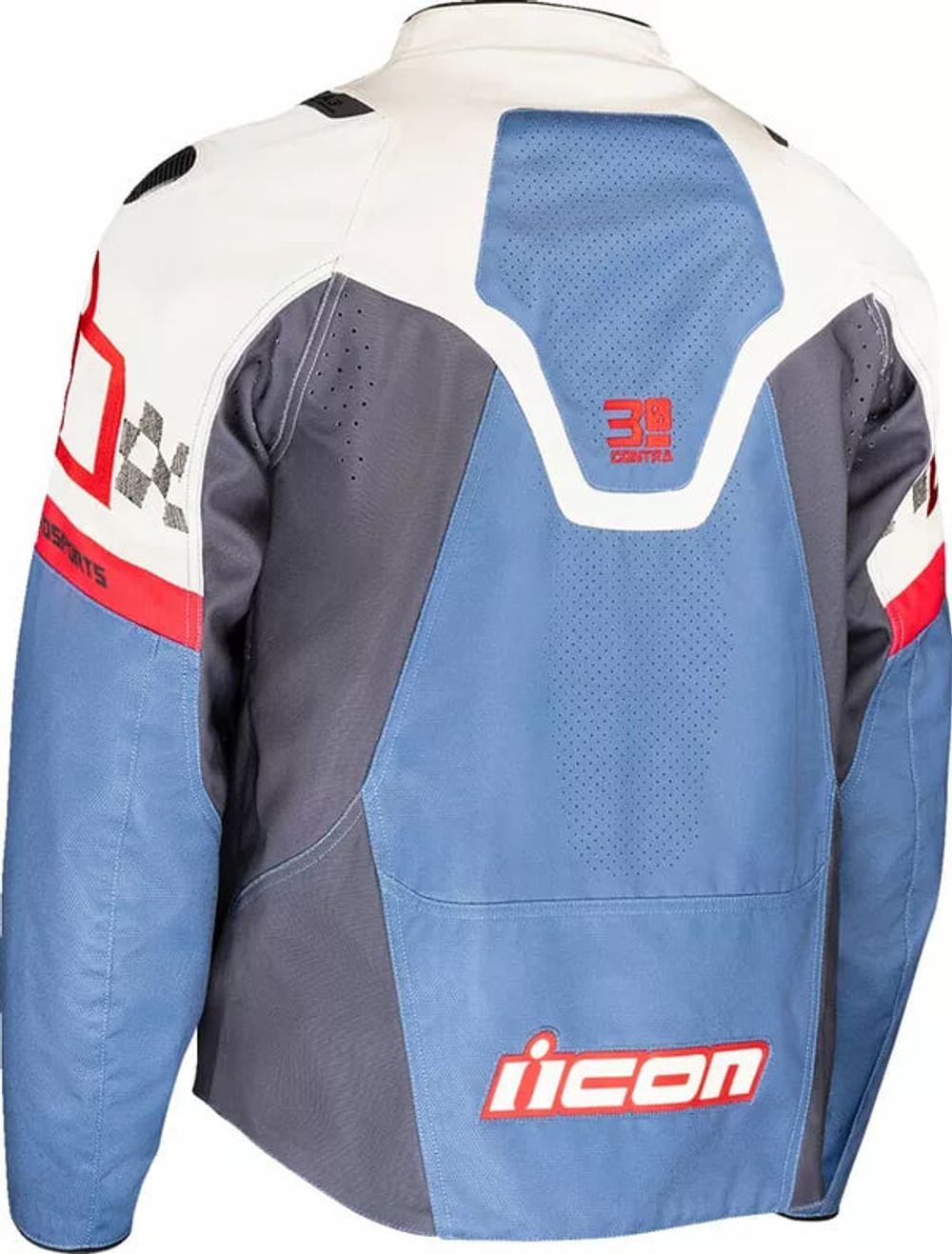 Contra 3 Hero Jacket / Бело-синий