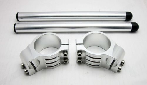 Клипоны для мотоцикла диаметром 43mm Серебряный