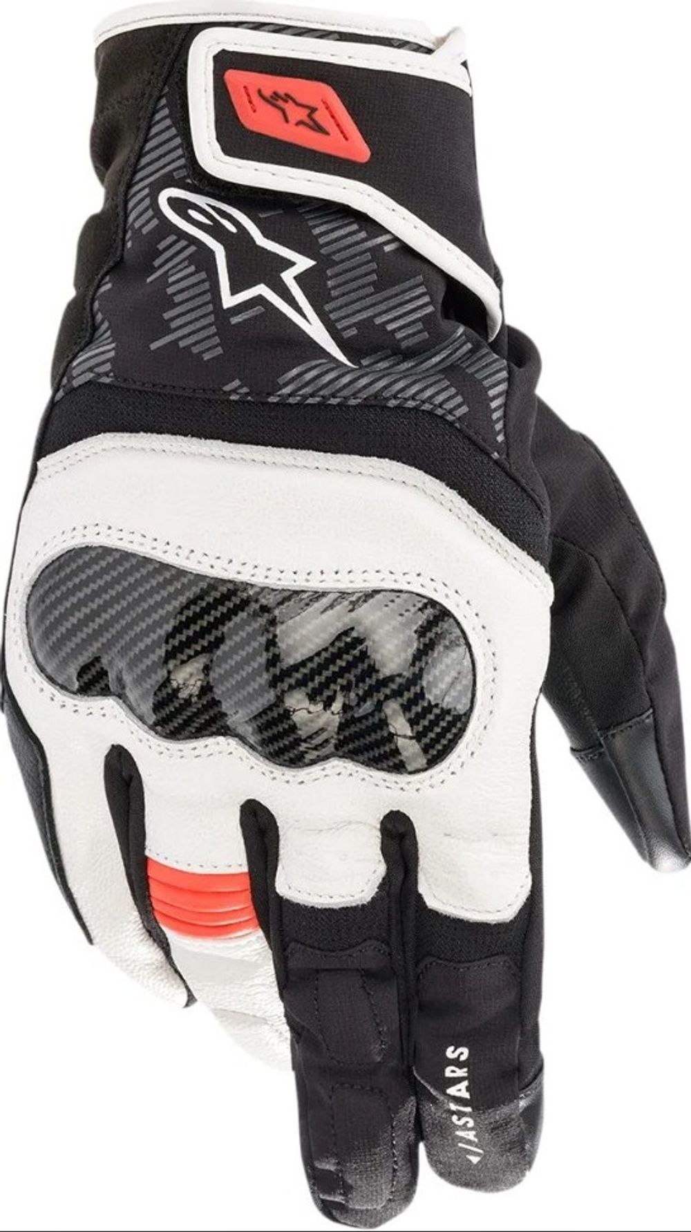 Gloves SMX Z Drystar / Бело-черный