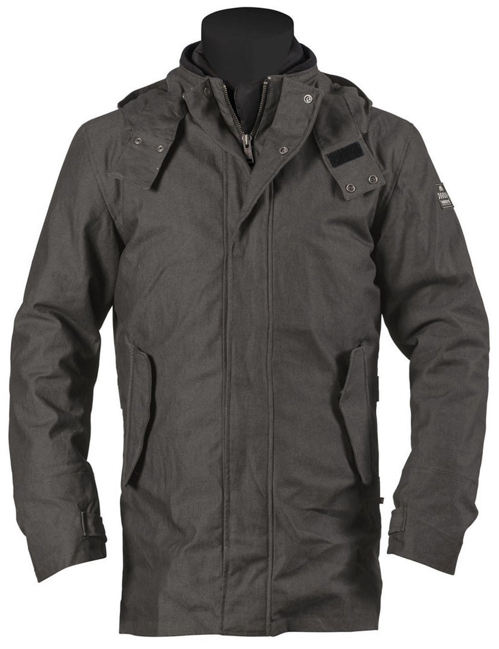 Fall Coat Tissu Technique / Серый