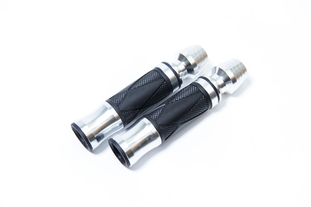 Грипсы с грузиками модель 1 Серебряный