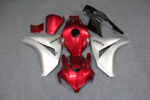Комплект пластика для мотоцикла Honda CBR 1000RR 08-11 Красно-Серебрянный COLOR+