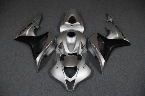Комплект пластика для мотоцикла Honda CBR 600 RR 07-08 Черно-Серебристый