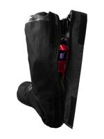 Дождевые бахилы Rain Boots / Открытая подошва / Черный