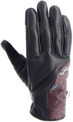 Flower Cuir / Женские / Черно-бордовый