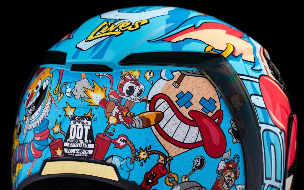 Airform Mips Nine Lives / Синий