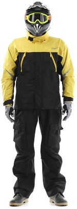 Дождевая куртка Quad / Черно-желтый