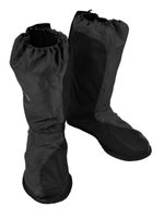 Дождевые бахилы Rain Boots / Открытая подошва / Черный