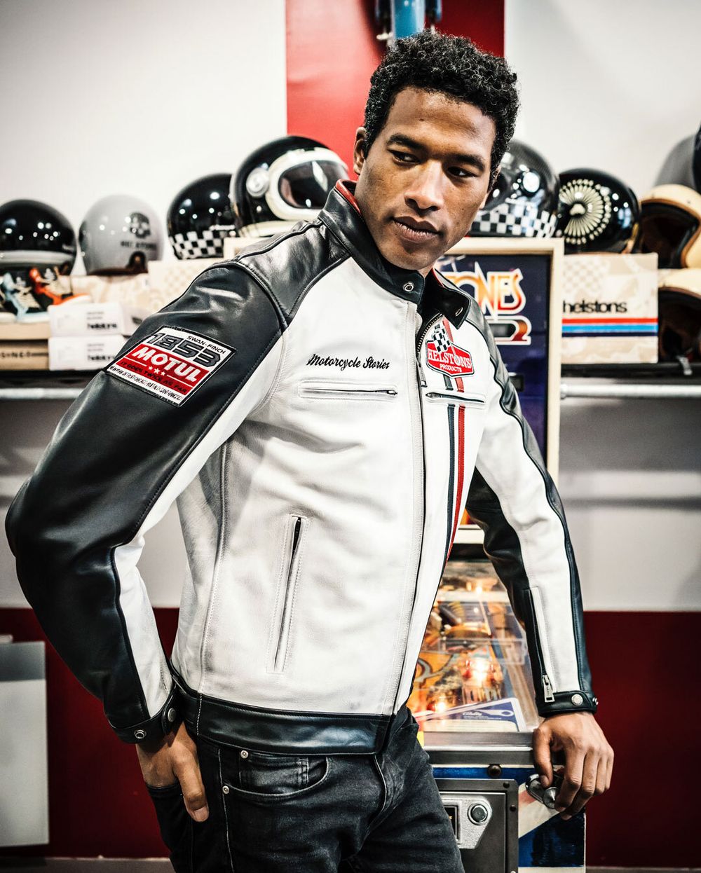 Jay Cuir Rag / Черно-белый