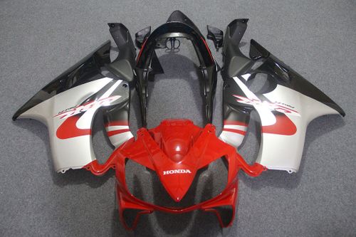 Комплект пластика для мотоцикла Honda CBR 600 F4I 04-07 Красно-Черно-Серебристый
