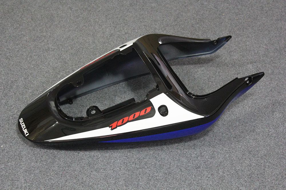 Комплект пластика для мотоцикла Suzuki GSX-R1000 00-02 Сине-Белый