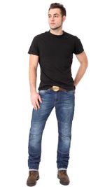 Python Strong Stretch Regular Fit / Синий