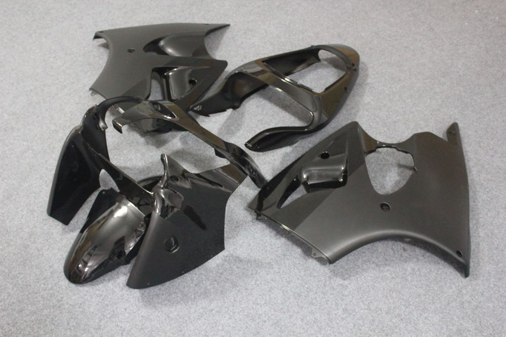 Комплект пластика для мотоцикла Kawasaki ZX-6R 00-02 Черный