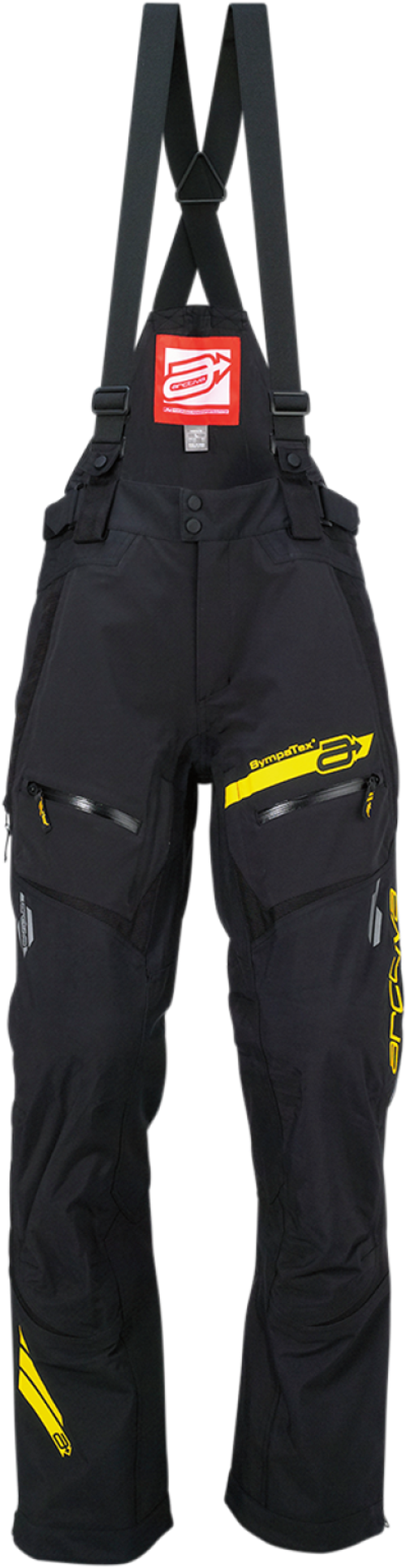 Vibe Shell Bib / Черно-желтый