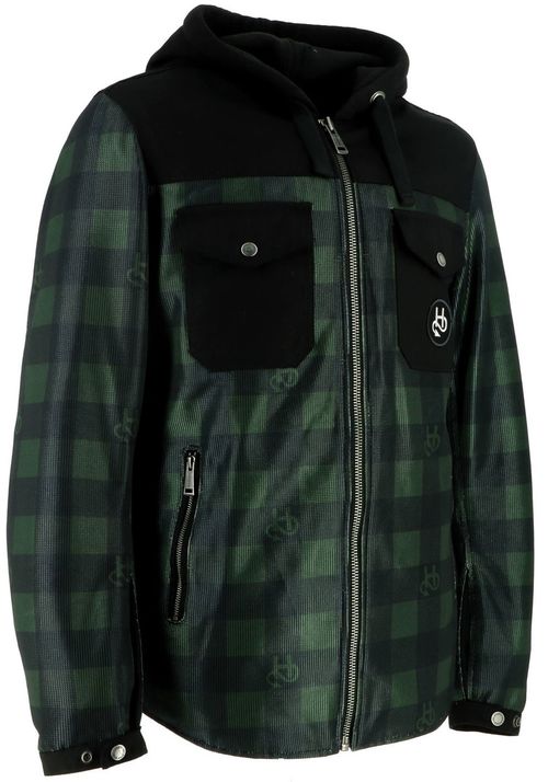 Wood Air Canvas-Mesh / Черно-зеленый