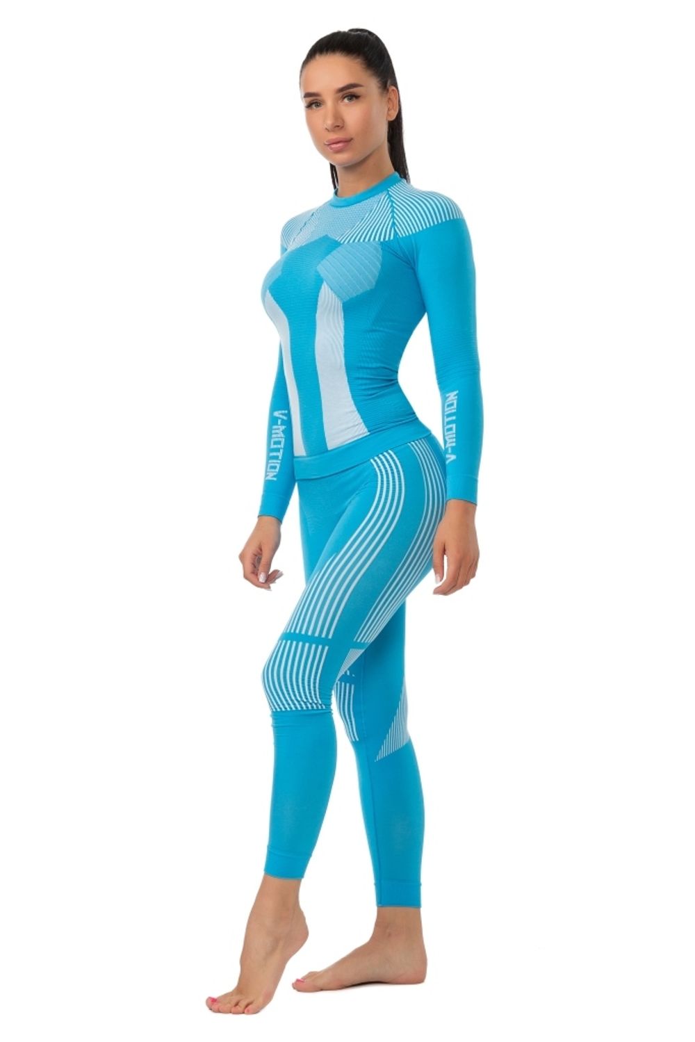 F10 / Комплект / Женский / Голубой