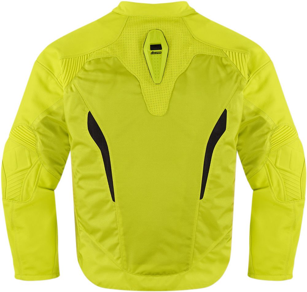 Мотокуртка - ICON SANCTUARY (кожа, желтая)