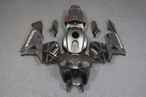 Комплект пластика для мотоцикла Honda CBR 600 RR 05-06 Черно-Серый