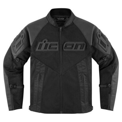 Mesh AF Leather Jacket / Черный