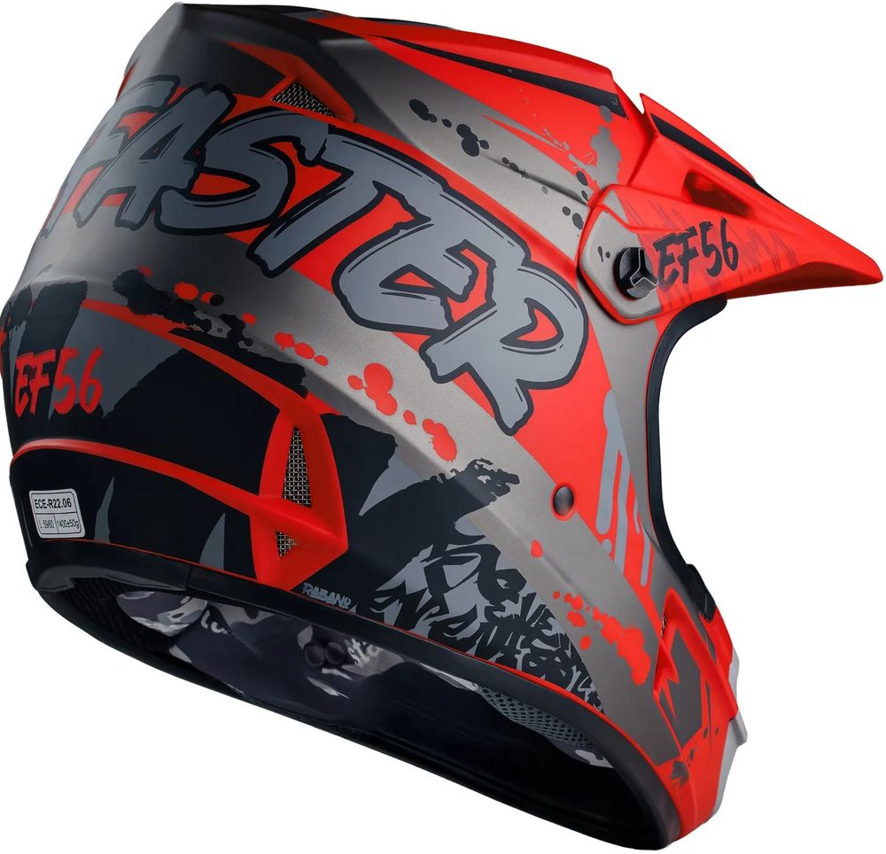 Base MX / Матовый / Красно-серый