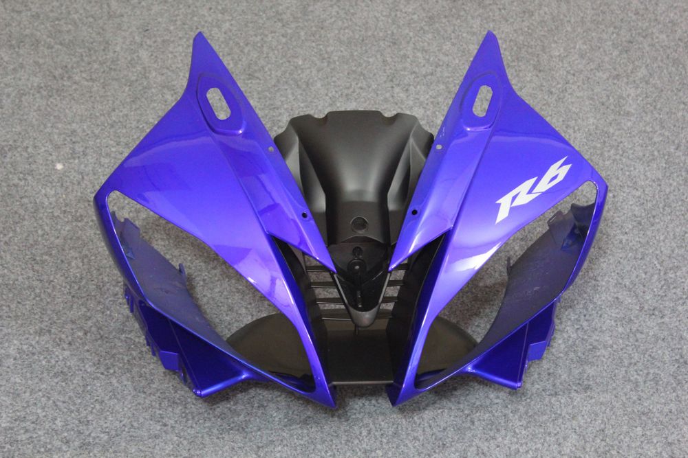 Комплект пластика для мотоцикла Yamaha YZF-R6 06-07 Сине-Черный