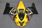Комплект пластика для мотоцикла Suzuki GSX-R600/750 04-05 Желто-Черный