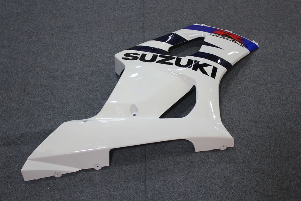 Комплект пластика для мотоцикла Suzuki GSX-R1000 03-04 Бело-Синий