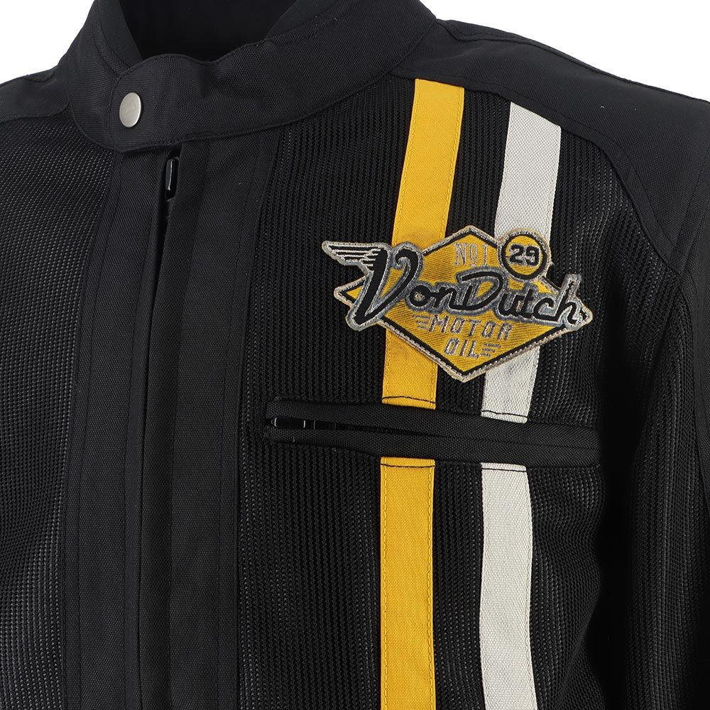 Von Dutch - Speed ​​​​Racer Air T-Mesh / Черно-желтый
