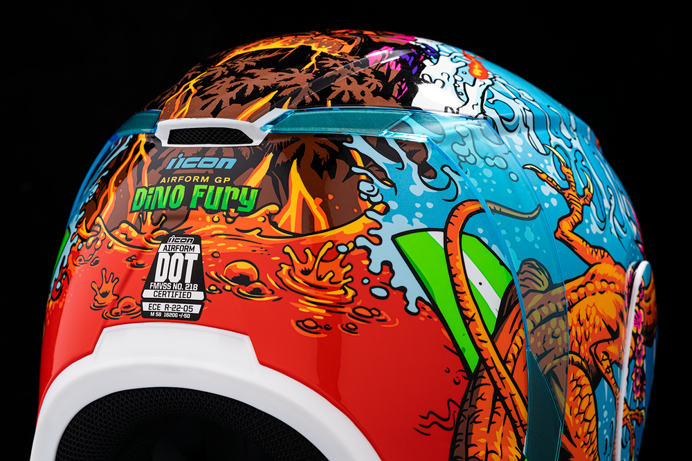 Airform Dino Fury Helmet / Голубой