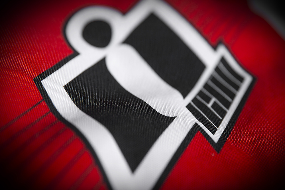 Мотокуртка - ICON OVERLORD (текстиль, красная)