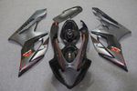 Комплект пластика для мотоцикла Suzuki GSX-R1000 05-06 Черно-Серый с красными линиями