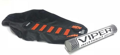 Чехол сиденья KTM SX SX-F EXC 03-07 125-450 Оранжевые вставки