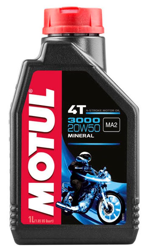 Моторное масло MOTUL 3000 4T SAE 20W50