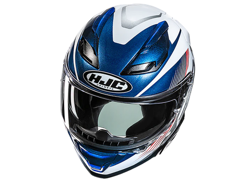 Купить Мотошлем Интеграл HJC F71 Catos MC21 / Микс
