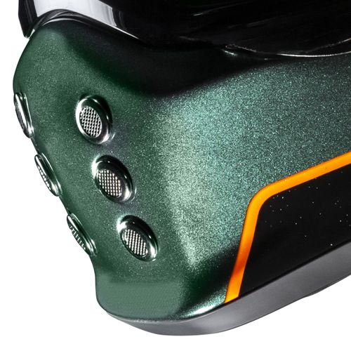 Купить Мотошлем Интеграл HJC V10 Hodu MC47 / Черно-зеленый
