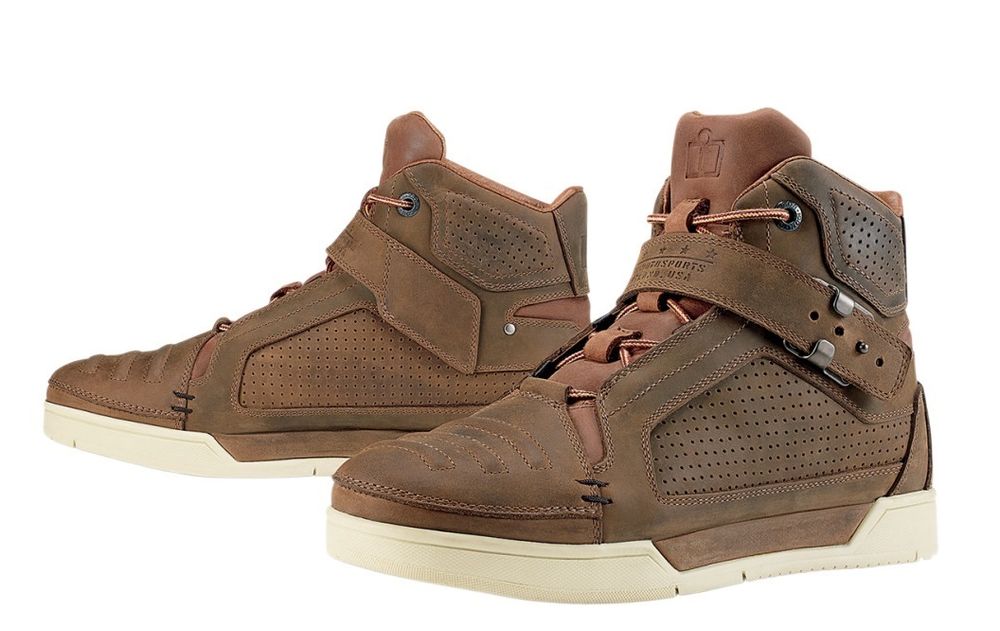 Мотоботы - ICON 1000 TRUANT (коричневые)