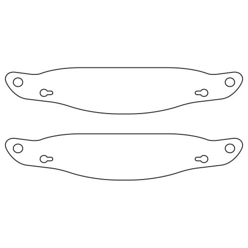 Pinlock Racing Optics Xstack 3 Road X3 / Пленки для визора Tracshield