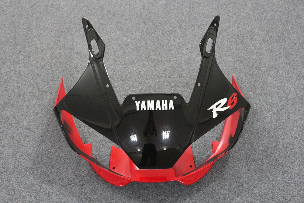 Комплект пластика для мотоцикла Yamaha YZF-R6 98-02 Красно-Черный