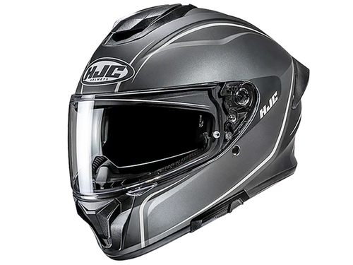 Купить Мотошлем Интеграл HJC C71 Quez MC5SF / Серый