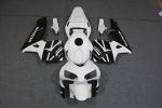 Комплект пластика для мотоцикла Honda CBR 600 RR 03-04 Бело-Черный Заводской