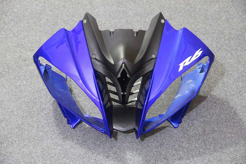 Комплект пластика для мотоцикла Yamaha YZF-R6 08-15 Сине-Бело-Черный